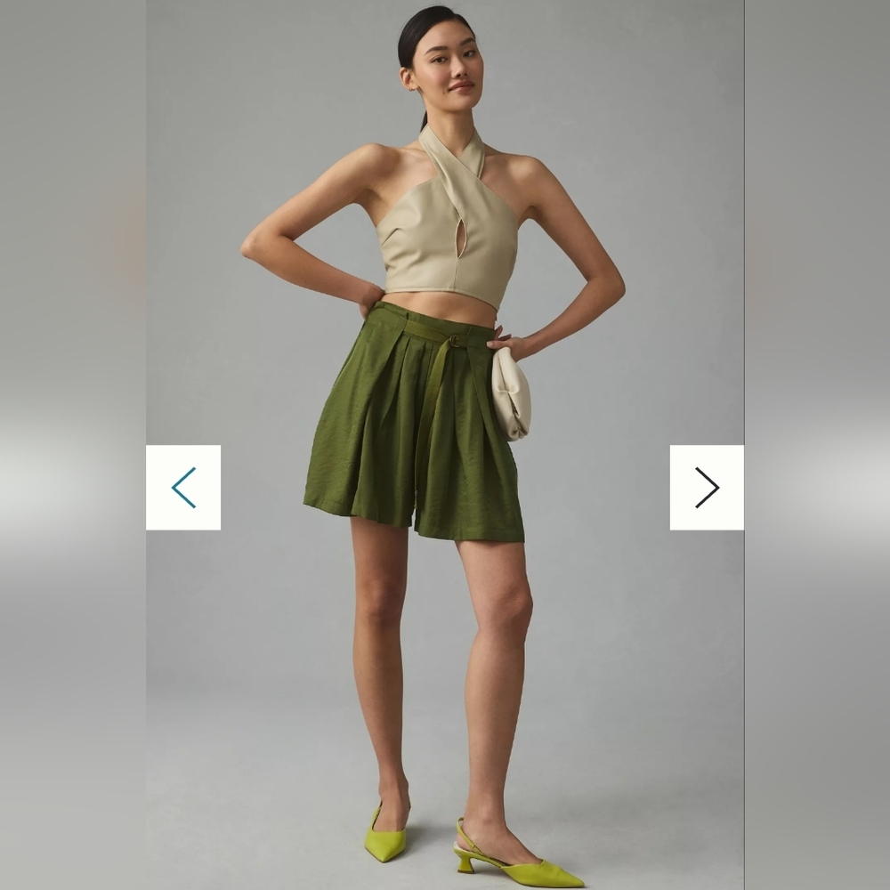 Tiny Elements Pleated Shorts Sz XS‎ Anthropologie